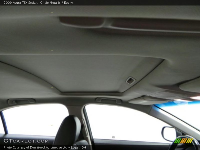 Grigio Metallic / Ebony 2009 Acura TSX Sedan