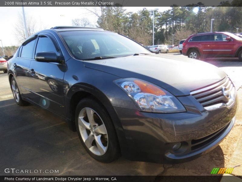 Precision Gray Metallic / Charcoal 2008 Nissan Altima 3.5 SE