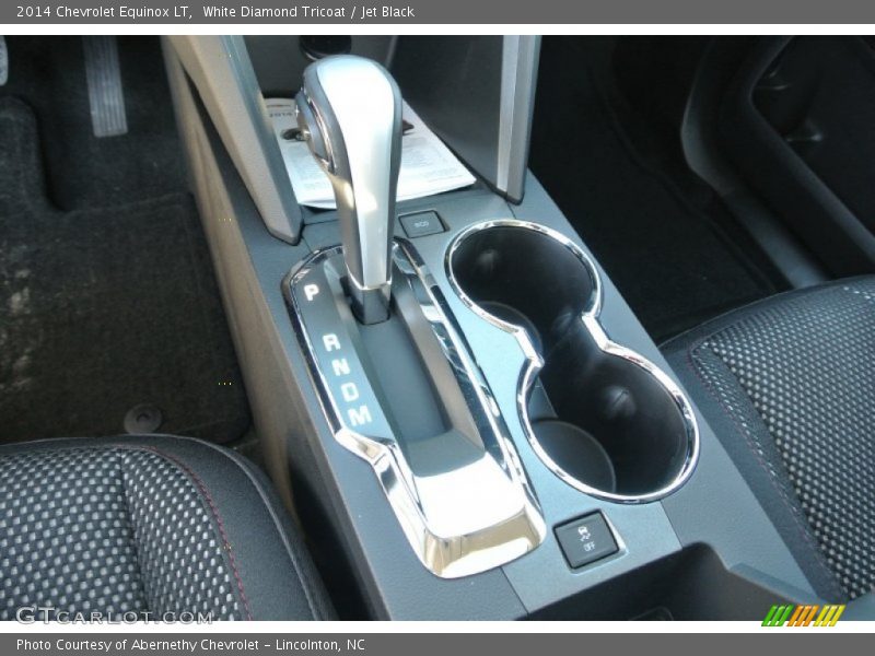 White Diamond Tricoat / Jet Black 2014 Chevrolet Equinox LT