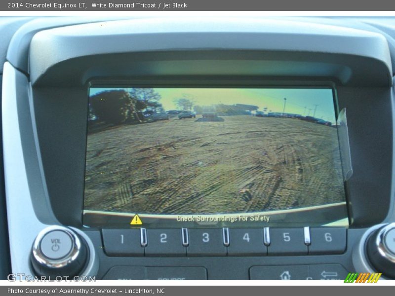 White Diamond Tricoat / Jet Black 2014 Chevrolet Equinox LT