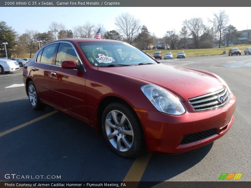 Front 3/4 View of 2006 G 35 x Sedan