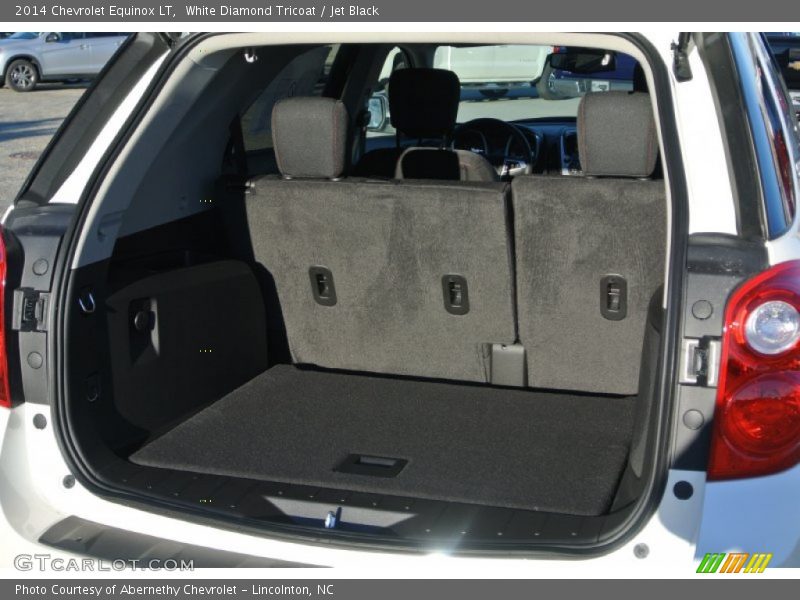 White Diamond Tricoat / Jet Black 2014 Chevrolet Equinox LT