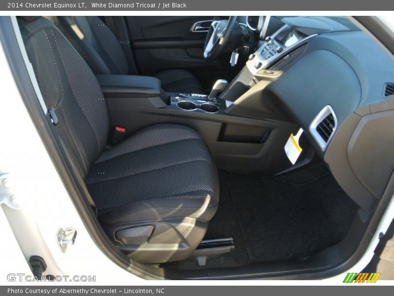 White Diamond Tricoat / Jet Black 2014 Chevrolet Equinox LT