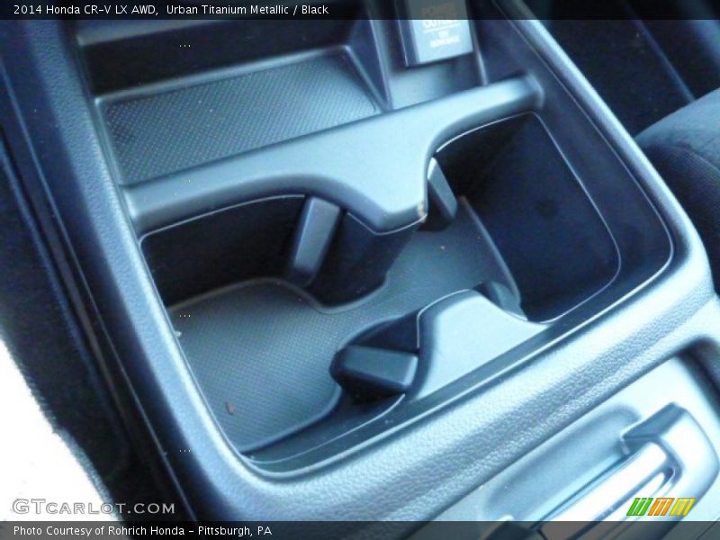 Urban Titanium Metallic / Black 2014 Honda CR-V LX AWD