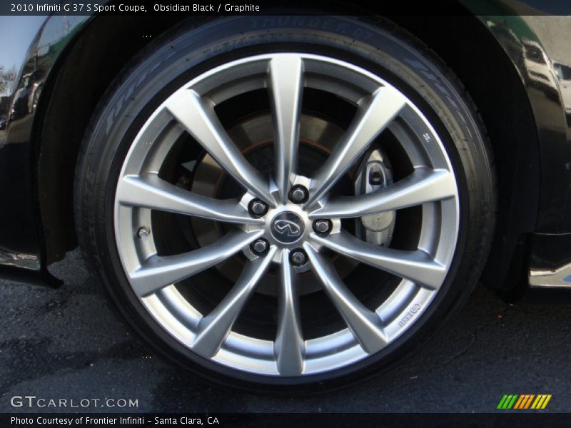  2010 G 37 S Sport Coupe Wheel