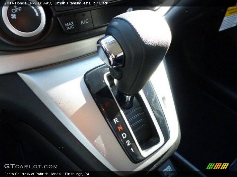 Urban Titanium Metallic / Black 2014 Honda CR-V LX AWD
