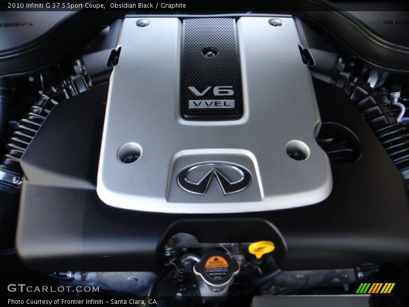  2010 G 37 S Sport Coupe Engine - 3.7 Liter DOHC 24-Valve CVTCS V6