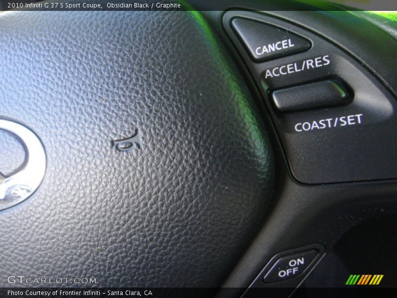 Obsidian Black / Graphite 2010 Infiniti G 37 S Sport Coupe