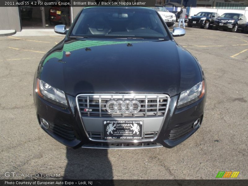Brilliant Black / Black Silk Nappa Leather 2011 Audi S5 4.2 FSI quattro Coupe