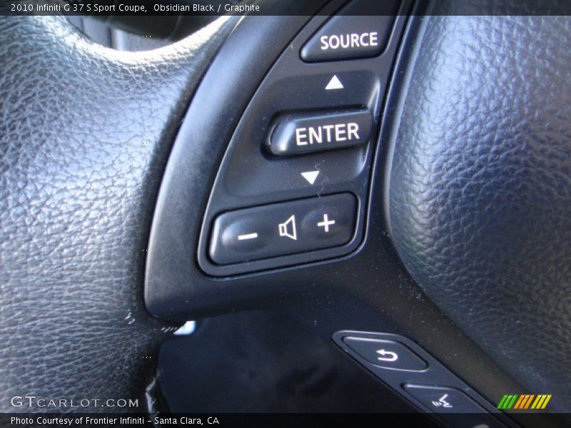 Obsidian Black / Graphite 2010 Infiniti G 37 S Sport Coupe