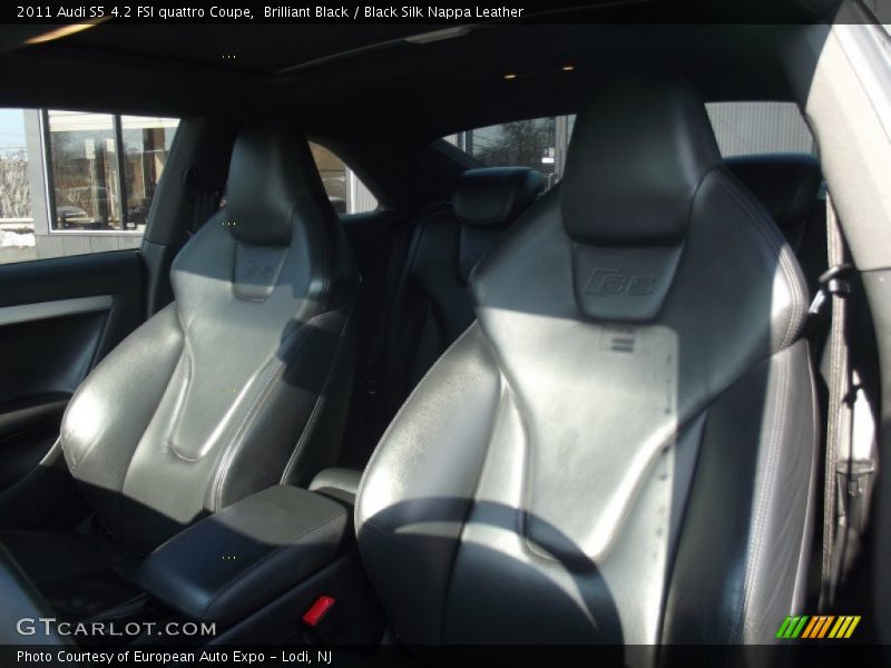 Brilliant Black / Black Silk Nappa Leather 2011 Audi S5 4.2 FSI quattro Coupe