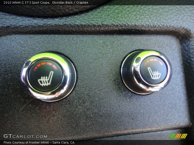 Obsidian Black / Graphite 2010 Infiniti G 37 S Sport Coupe