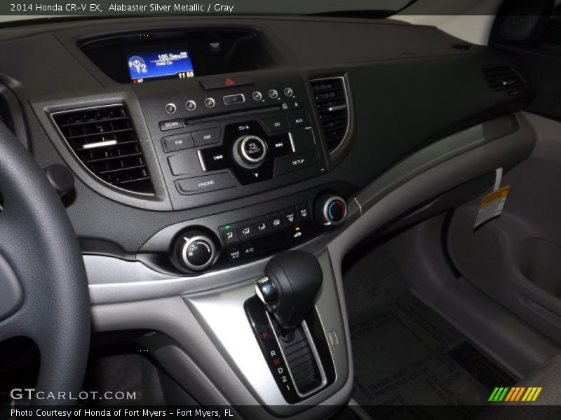 Alabaster Silver Metallic / Gray 2014 Honda CR-V EX