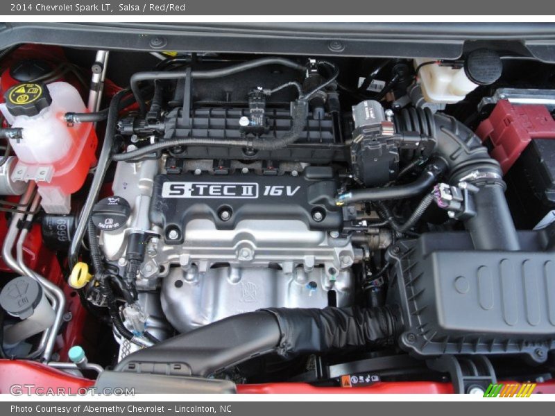  2014 Spark LT Engine - 1.2 Liter DOHC 16-Valve VVT 4 Cylinder