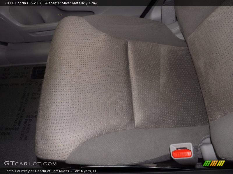 Alabaster Silver Metallic / Gray 2014 Honda CR-V EX