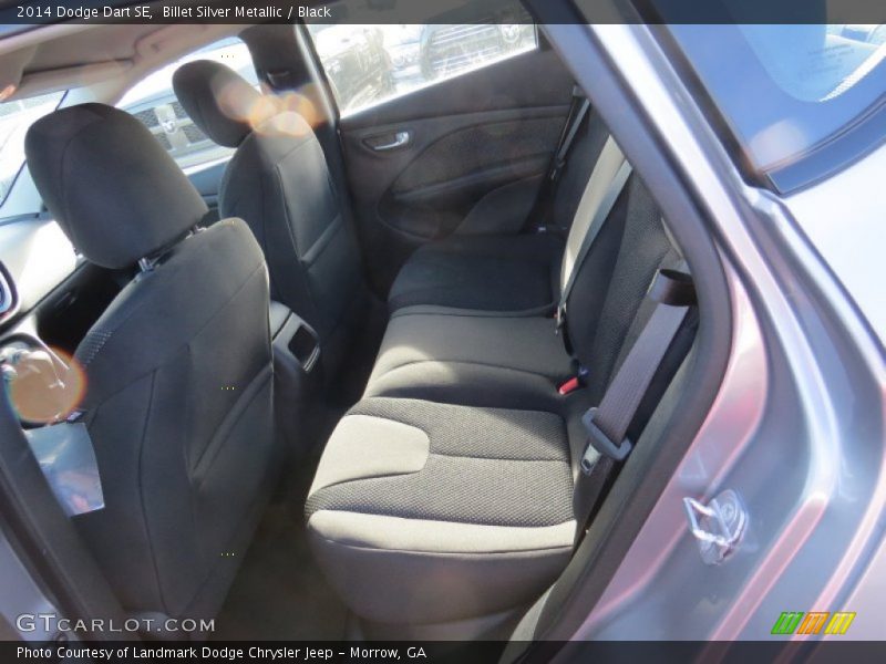 Billet Silver Metallic / Black 2014 Dodge Dart SE