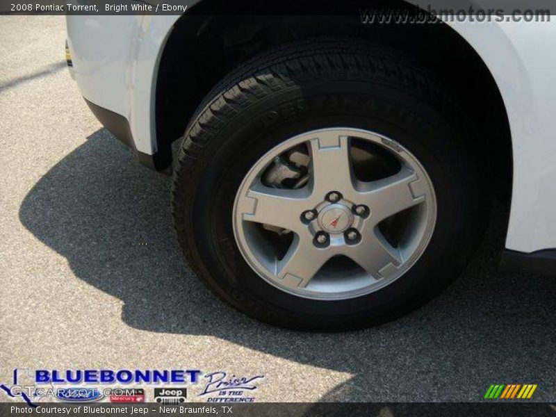 Bright White / Ebony 2008 Pontiac Torrent