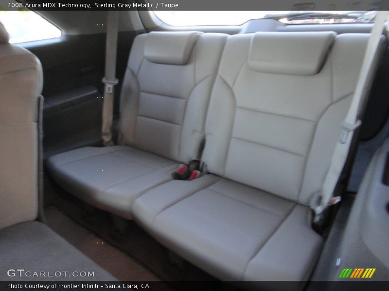 Sterling Gray Metallic / Taupe 2008 Acura MDX Technology