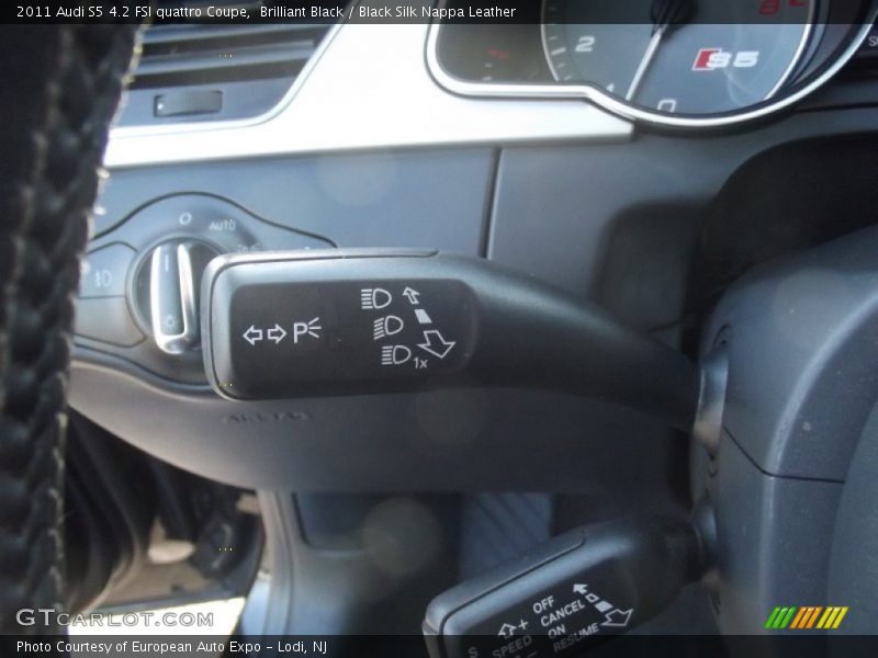 Brilliant Black / Black Silk Nappa Leather 2011 Audi S5 4.2 FSI quattro Coupe
