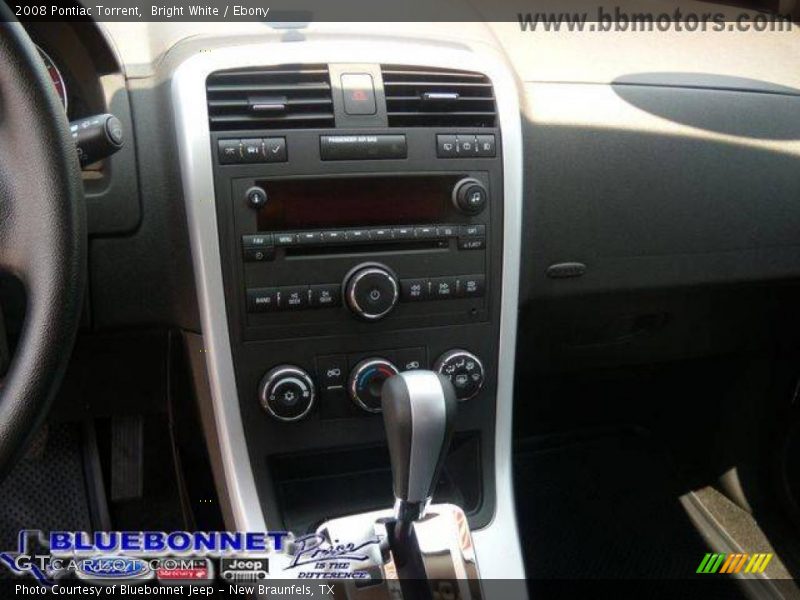 Bright White / Ebony 2008 Pontiac Torrent