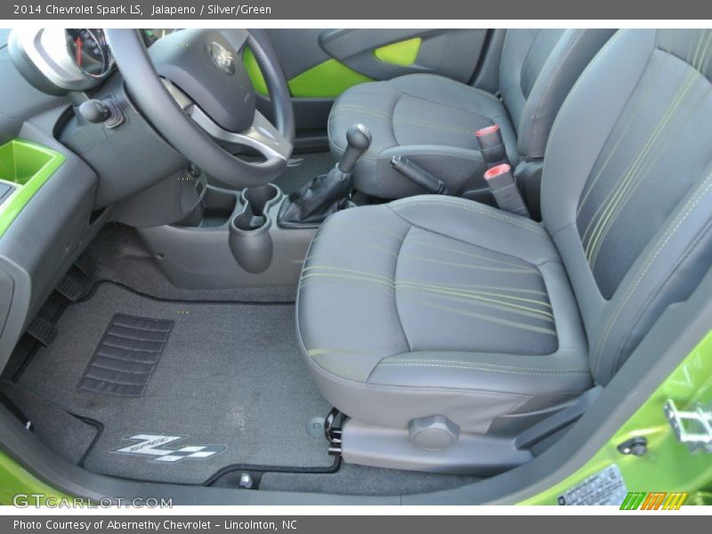 Jalapeno / Silver/Green 2014 Chevrolet Spark LS