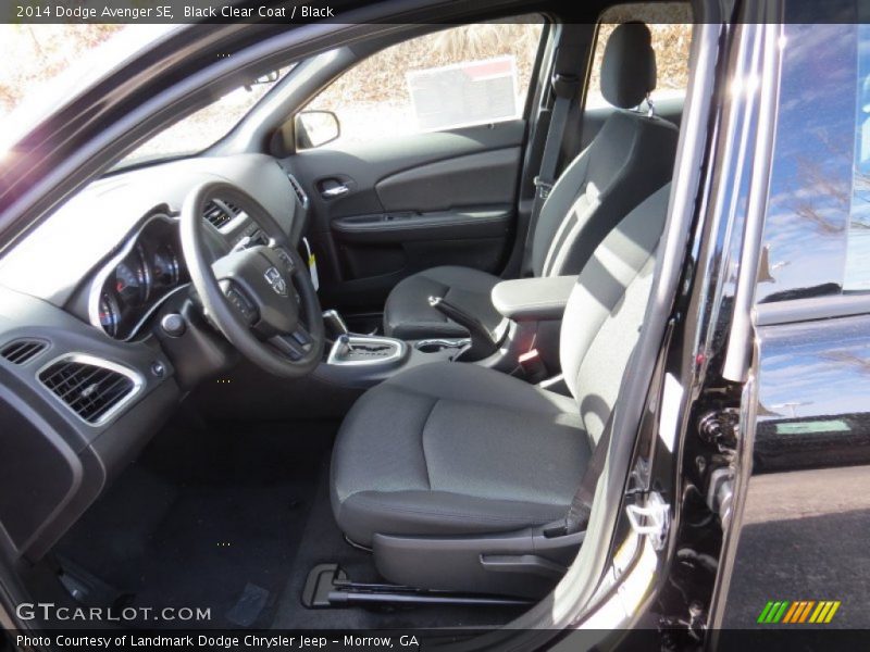 Black Clear Coat / Black 2014 Dodge Avenger SE