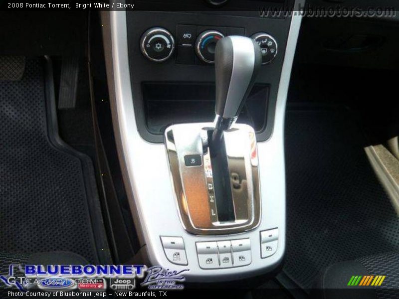 Bright White / Ebony 2008 Pontiac Torrent