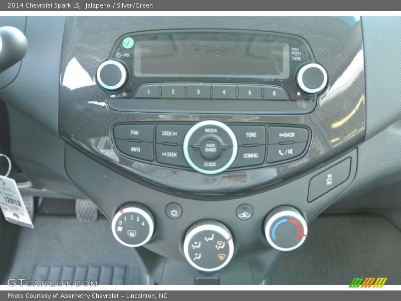 Jalapeno / Silver/Green 2014 Chevrolet Spark LS