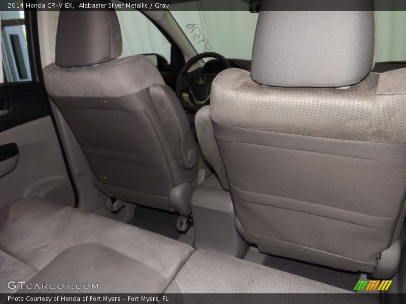 Alabaster Silver Metallic / Gray 2014 Honda CR-V EX