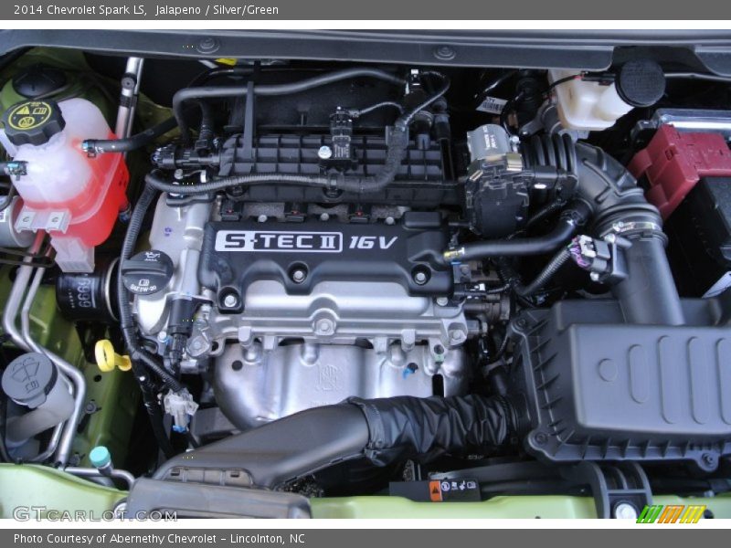  2014 Spark LS Engine - 1.2 Liter DOHC 16-Valve VVT 4 Cylinder