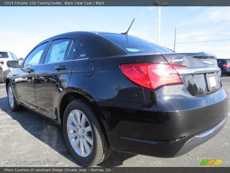 Black Clear Coat / Black 2014 Chrysler 200 Touring Sedan