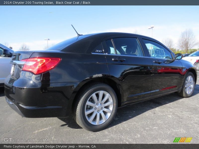Black Clear Coat / Black 2014 Chrysler 200 Touring Sedan