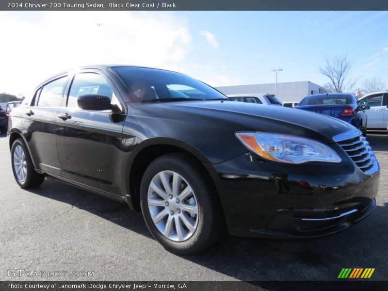 Black Clear Coat / Black 2014 Chrysler 200 Touring Sedan