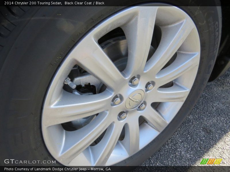 Black Clear Coat / Black 2014 Chrysler 200 Touring Sedan