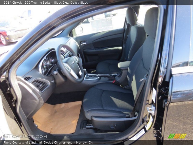 Black Clear Coat / Black 2014 Chrysler 200 Touring Sedan