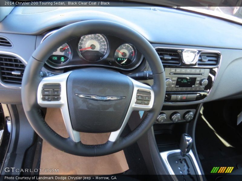 Black Clear Coat / Black 2014 Chrysler 200 Touring Sedan