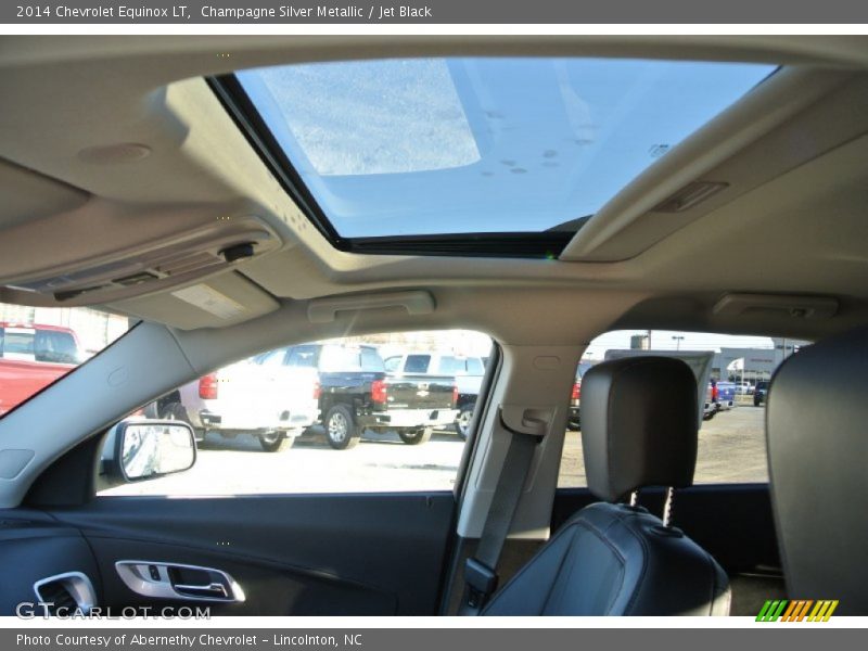 Champagne Silver Metallic / Jet Black 2014 Chevrolet Equinox LT