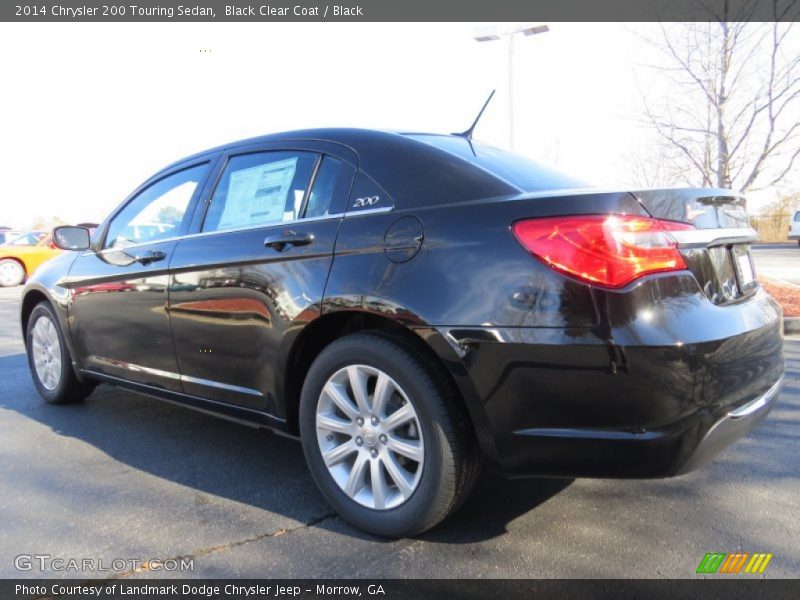 Black Clear Coat / Black 2014 Chrysler 200 Touring Sedan