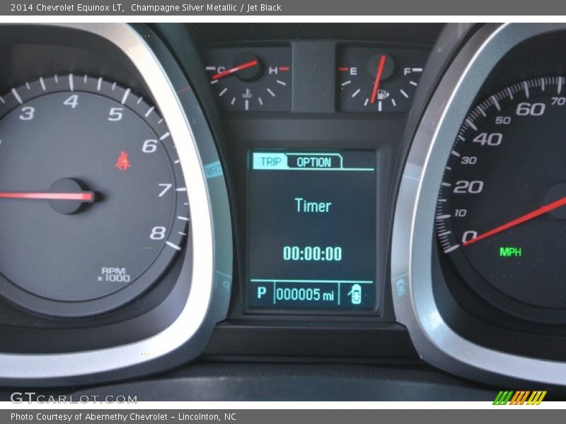 Champagne Silver Metallic / Jet Black 2014 Chevrolet Equinox LT