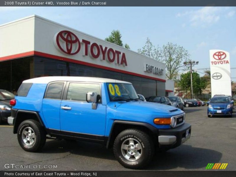 Voodoo Blue / Dark Charcoal 2008 Toyota FJ Cruiser 4WD