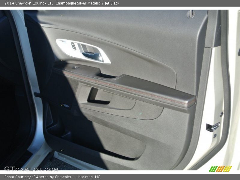 Champagne Silver Metallic / Jet Black 2014 Chevrolet Equinox LT