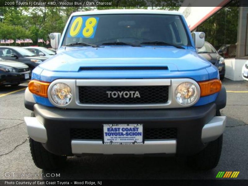 Voodoo Blue / Dark Charcoal 2008 Toyota FJ Cruiser 4WD
