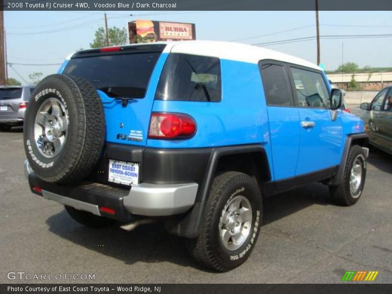 Voodoo Blue / Dark Charcoal 2008 Toyota FJ Cruiser 4WD