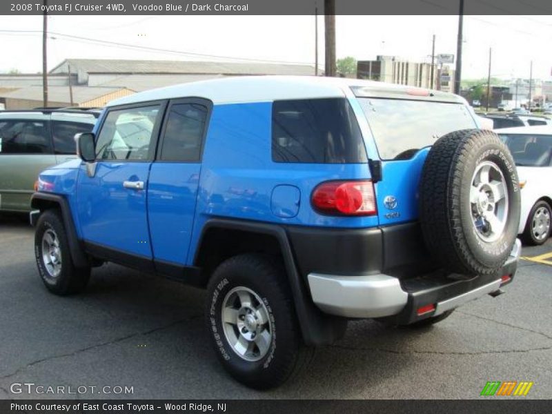 Voodoo Blue / Dark Charcoal 2008 Toyota FJ Cruiser 4WD