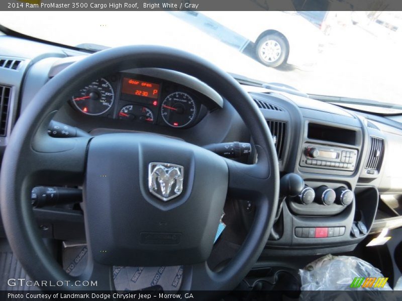 Dashboard of 2014 ProMaster 3500 Cargo High Roof