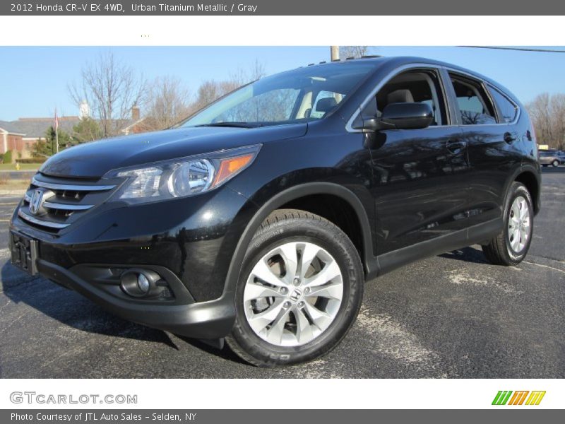 Urban Titanium Metallic / Gray 2012 Honda CR-V EX 4WD