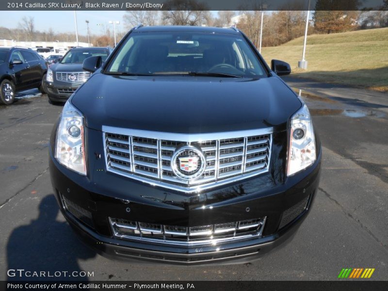 Black Raven / Ebony/Ebony 2014 Cadillac SRX Luxury