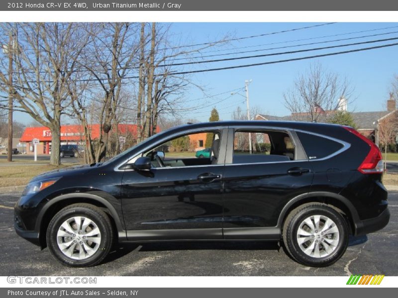 Urban Titanium Metallic / Gray 2012 Honda CR-V EX 4WD