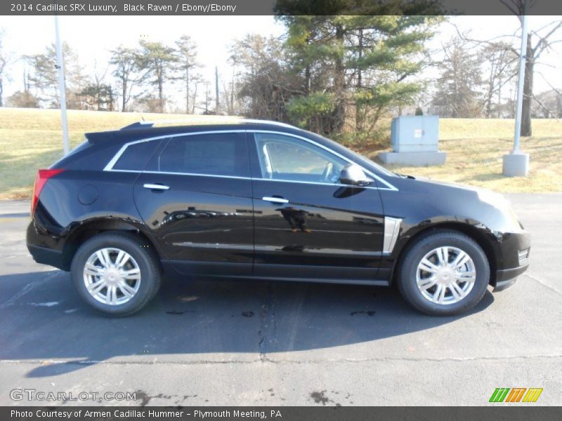 Black Raven / Ebony/Ebony 2014 Cadillac SRX Luxury