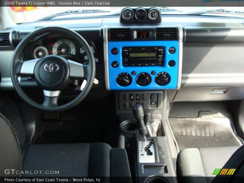 Voodoo Blue / Dark Charcoal 2008 Toyota FJ Cruiser 4WD
